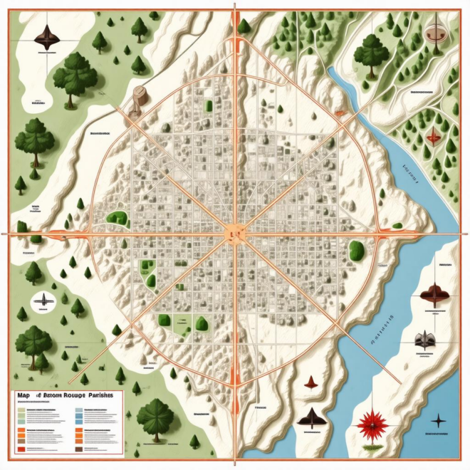 Map Of Baton Rouge Parishes