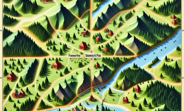 Map Of Fayette County Pa