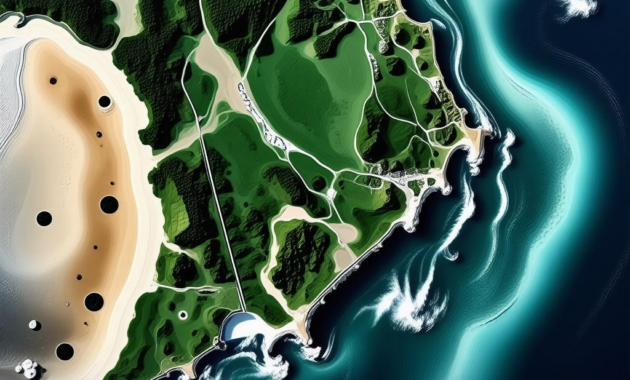 Map Of Cape San Blas Florida