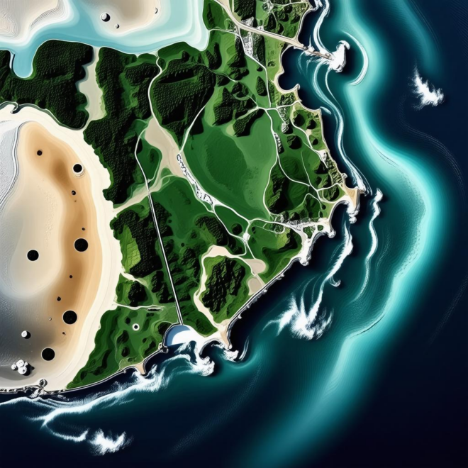 Map Of Cape San Blas Florida