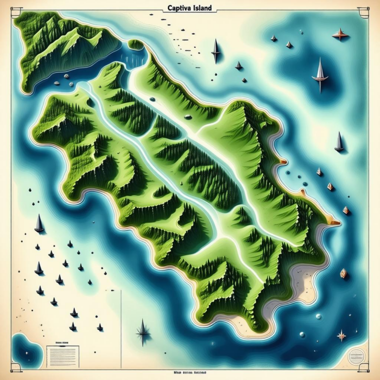 Map Of Captiva Island