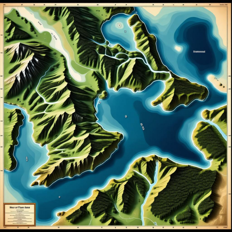 Map Of Flathead Lake