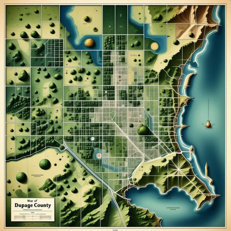 Map Of Dupage County