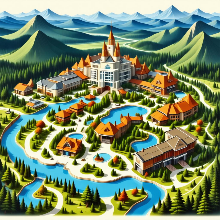 Map Of Disney’s Art Of Animation Resort