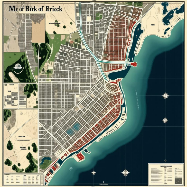 Map Of Brick New Jersey