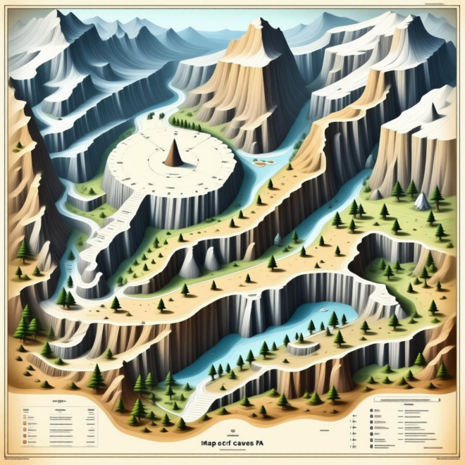 Map Of Caves In Pa