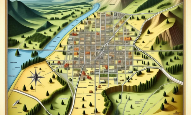 Map Of Baxter Springs Kansas