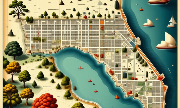 Map Of Coral Gables Florida