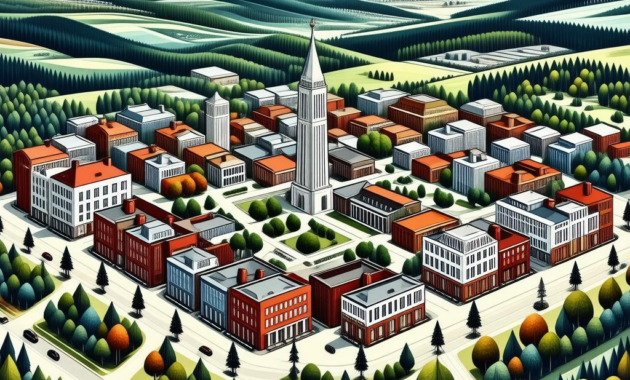 Map Of Downtown Salem