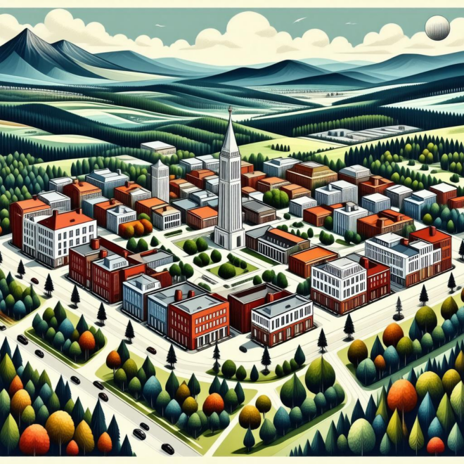 Map Of Downtown Salem