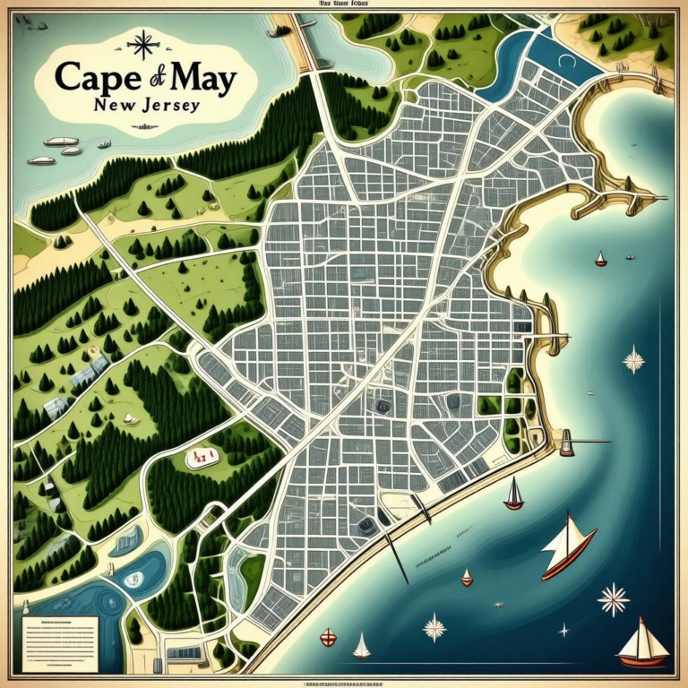 Map Of Cape May New Jersey