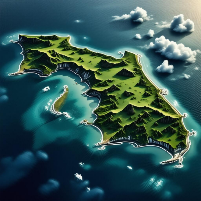 Map Of Camino Island Florida