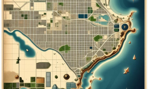 Map Of Galveston Texas