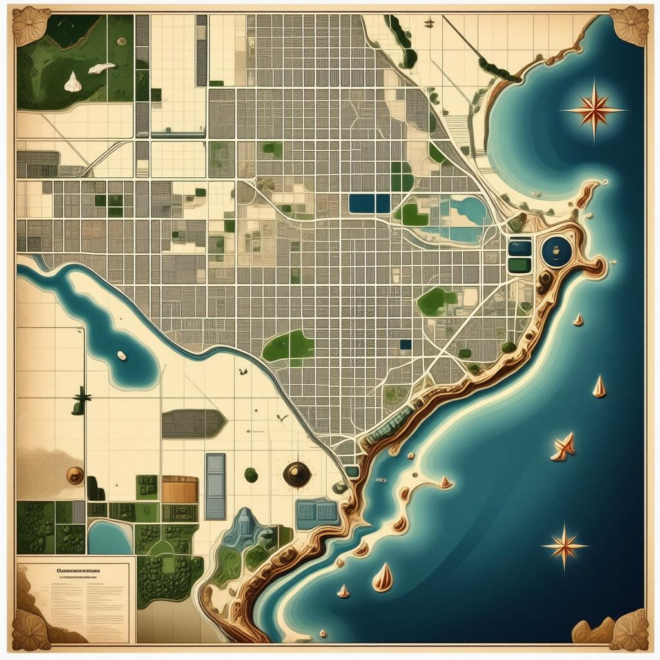 Map Of Galveston Texas