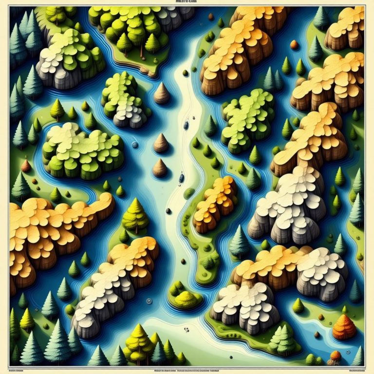Map Of Fish Creek