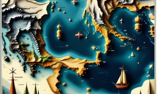 Map Of Croatia And Greece