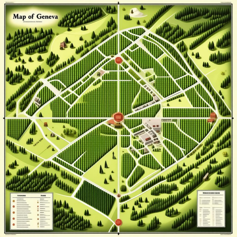 Map Of Geneva Wineries