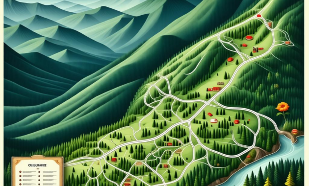 Map Of Cullowhee Nc