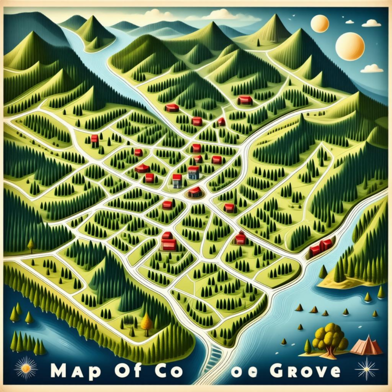 Map Of Cottage Grove