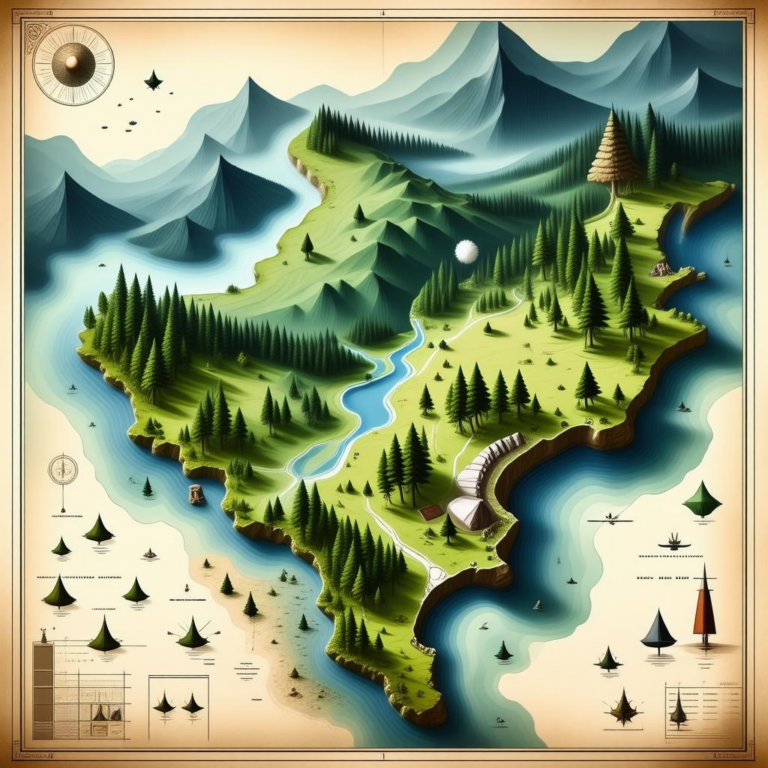 Map Of Fiddler’s Green