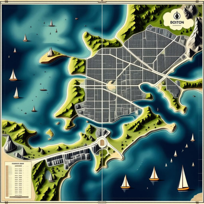 Map Of Boston And Cape Cod