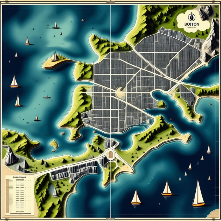 Map Of Boston And Cape Cod