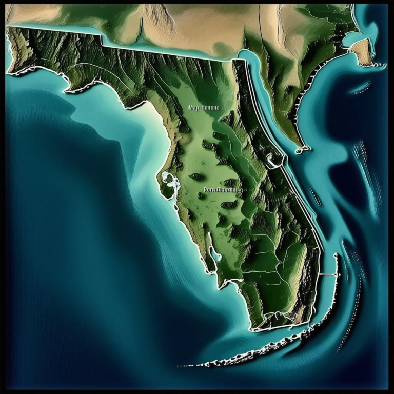 Map Of Florida With Port Charlotte