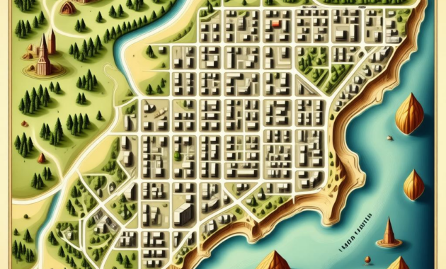Map Of Emporia Virginia