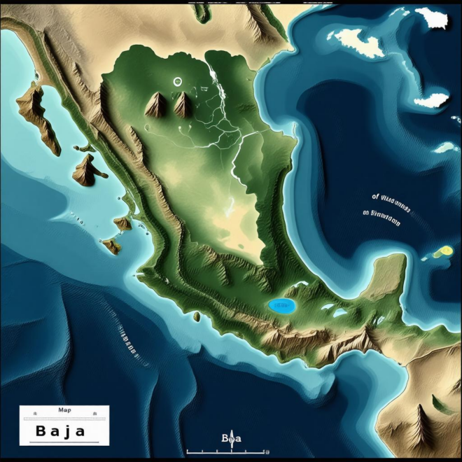 Map Of Baja Mexico