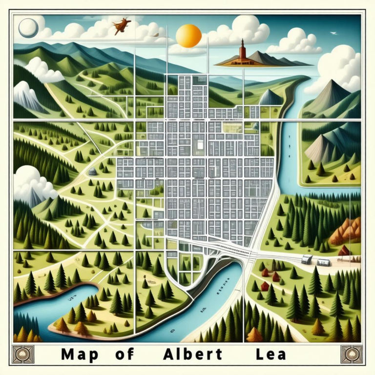Map Of Albert Lea