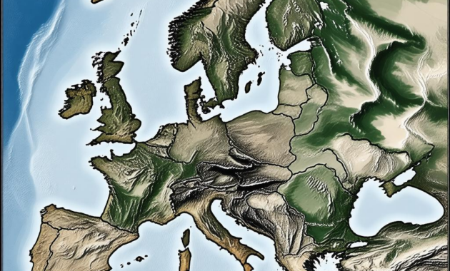 Map Of Europe After The Fall Of The Roman Empire
