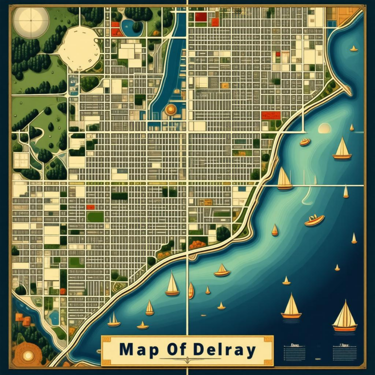 Map Of Delray