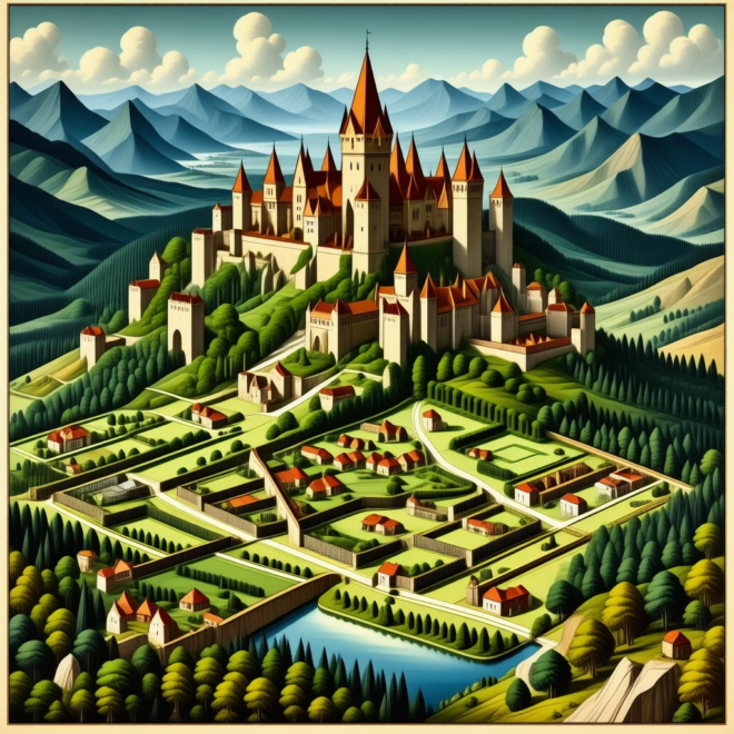 Map Of Carcassonne