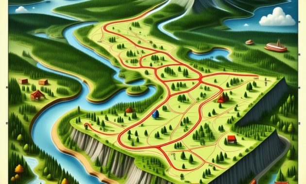 Map Of Constitution Trail
