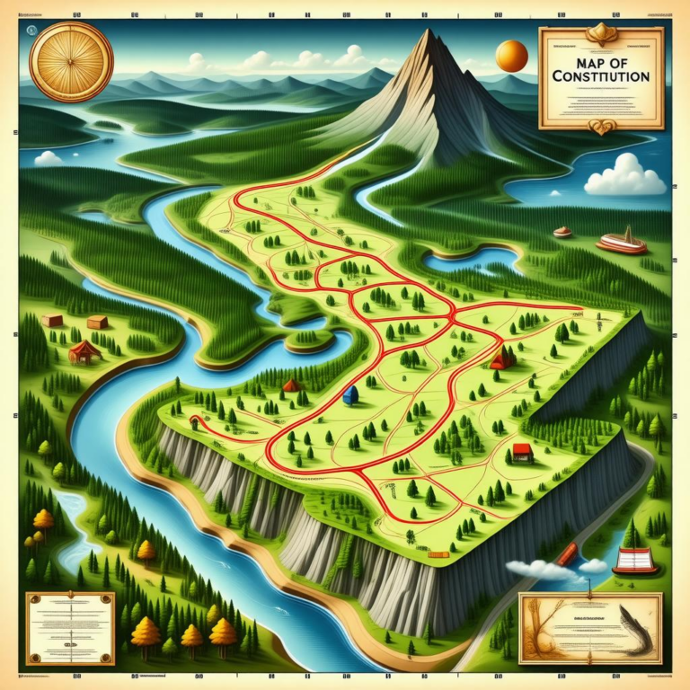 Map Of Constitution Trail