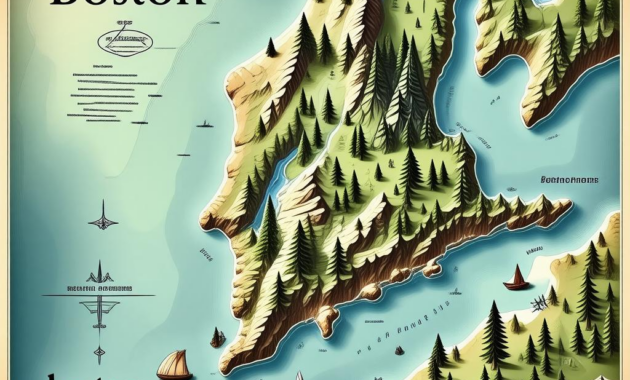 Map Of Boston To Maine