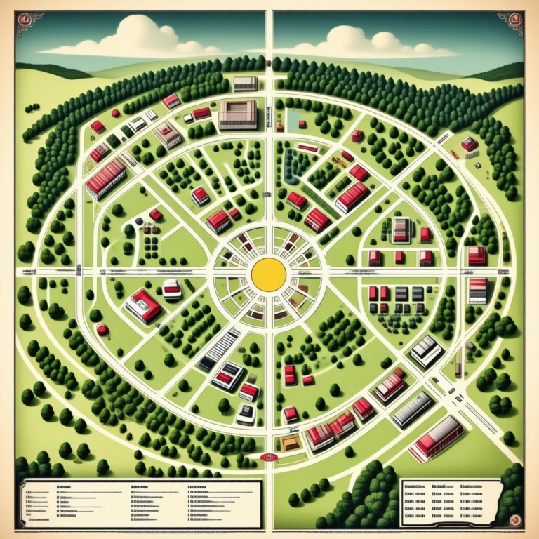 Map Of Canfield Fairgrounds