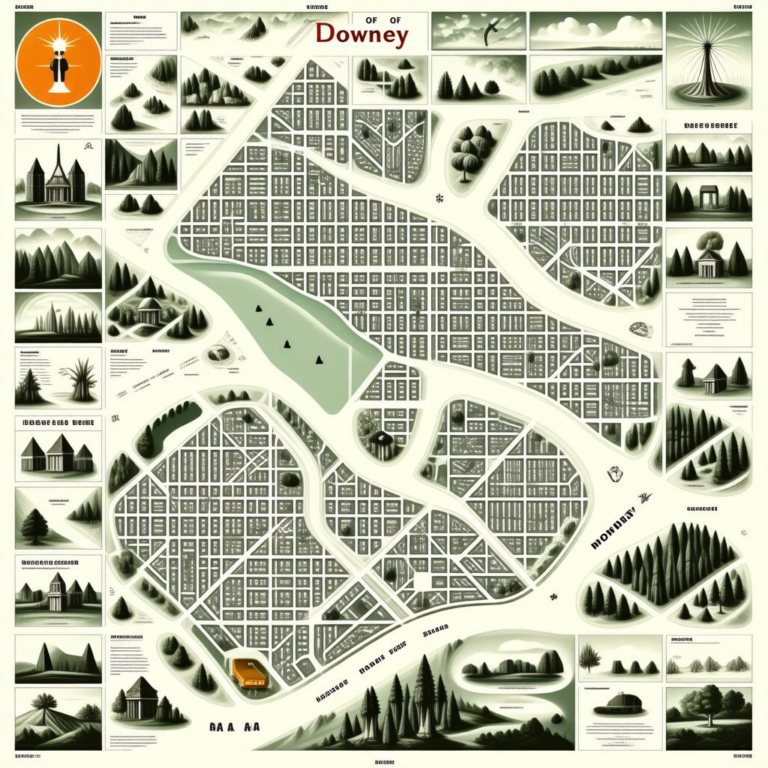 Map Of Downey