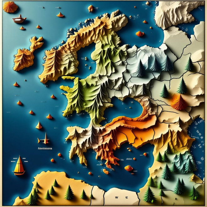 Map Of Croatia And Montenegro