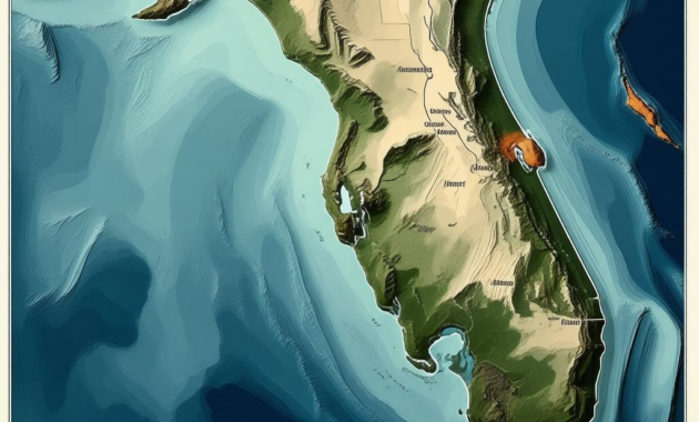 Map Of Florida To North Carolina