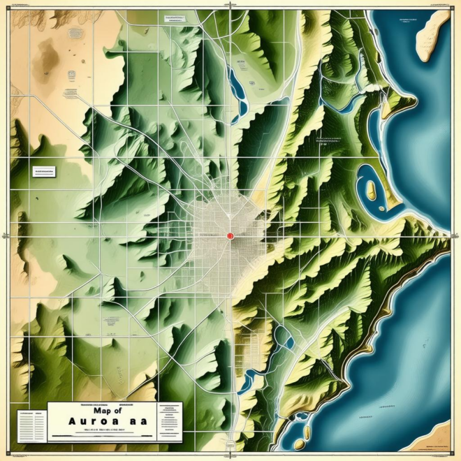 Map Of Aurora Illinois