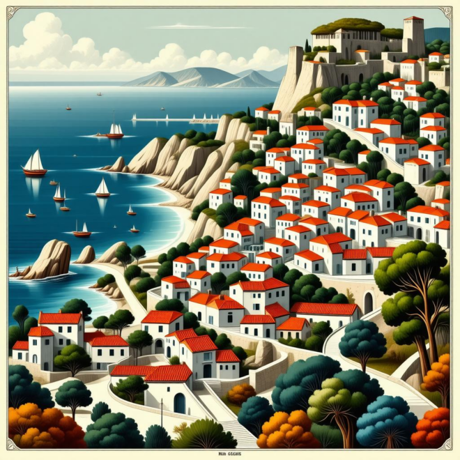 Map Of Cascais Town