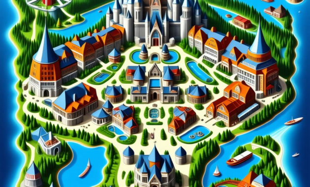 Map Of Disney All Star Resorts