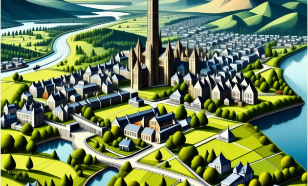 Map Of Galway City Ireland