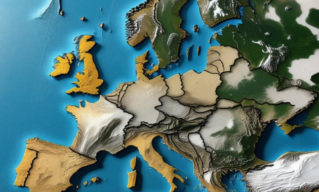 Map Of Europe 1918