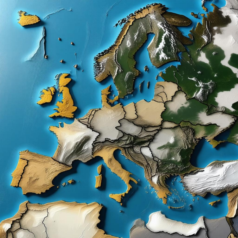 Map Of Europe 1918