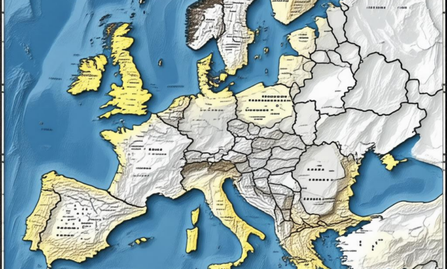 Map Of Europe In 1789