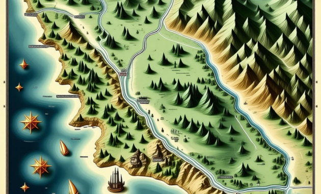 Map Of Commerce California