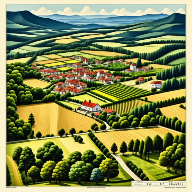 Map Of Chablis
