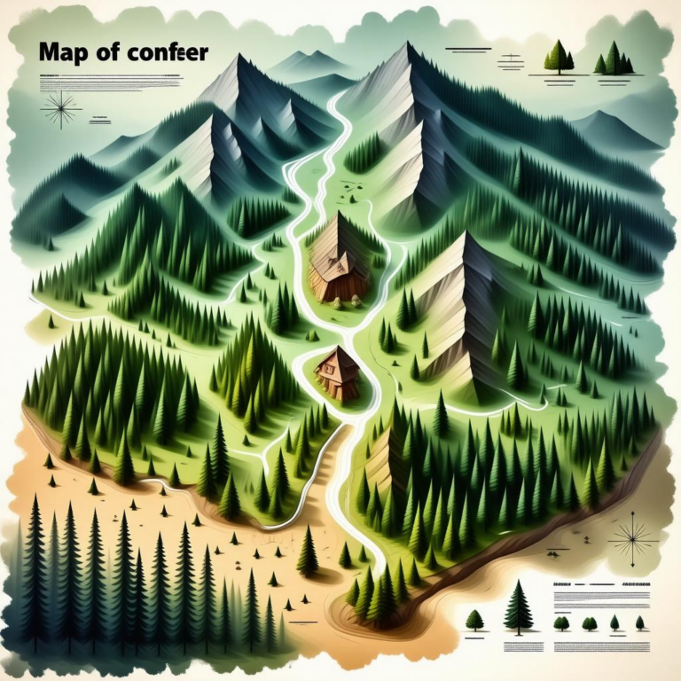Map Of Conifer Colorado